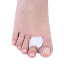 2Pcs Silicone Gel Toe Finger Separator Feet Care Braces Supports Tools