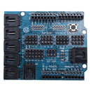 Sensor Shield V4 Digital Analog Module + Servo Motor For Arduino UNO Duemil U6V9