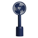 Handheld Fan Small Oscillating Personal Cooling Fan With Base And Built-In