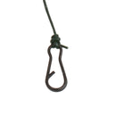 3 Pieces Fishing Hair Rig Braided Thread Carbon Steel Hooks Boilies Carp Rig