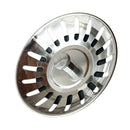 Home Stainless Steel Sink Replacement Drain Waste Plug Basin Strainer Drainer 1X