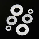 250pcs/set Soft Flat Nylon Washers Insulation Plumbing Leak-proof Gaskets Kit