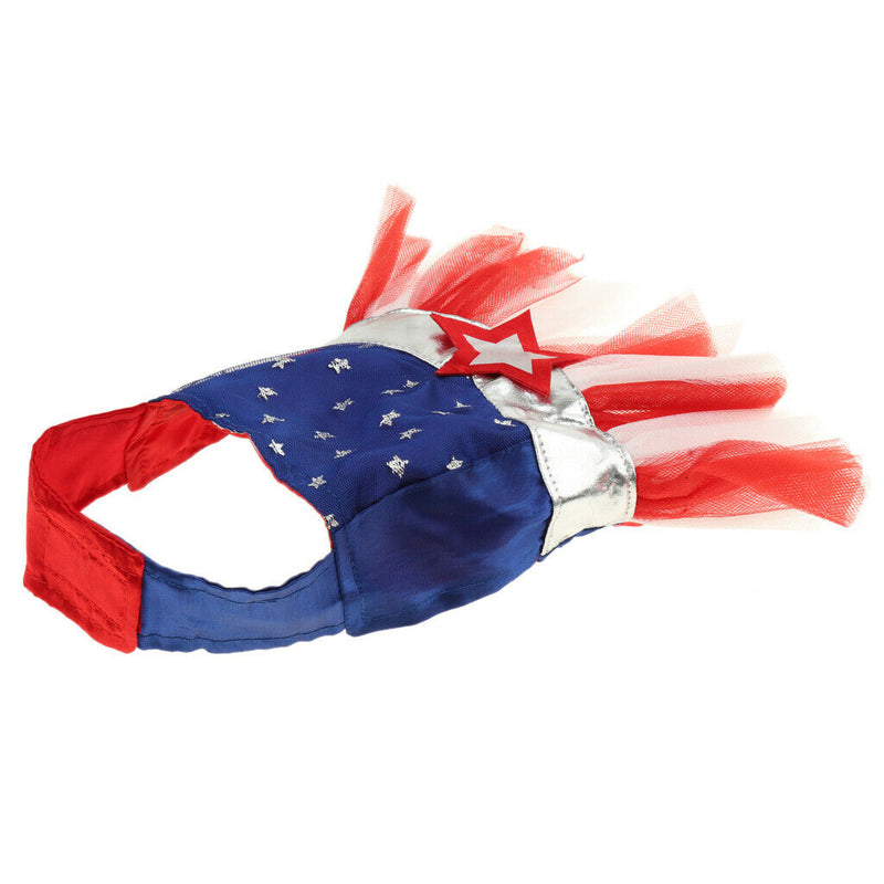 Small Pet Dog Cat Lace Skirt Princess Tutu Dress Summer Clothes Apparel  M