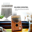 Thumb Piano 17 Keys with 5 Screws for Kalimba DIY Replacement Parts Musical