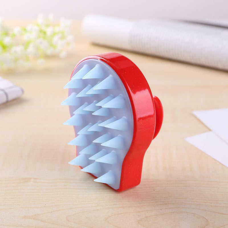 Silicone Teeth Scalp Massage Brushes Hair Washing Comb Body Bath Brush Prop