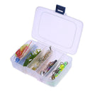 84pcs Hooks Set Box Flexible Swimbaits Artificial Bait Lure Fishing Tackle