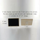 3 inch Clear Plastic Stand Cookie Holder Display Stand Place Card Holder Di Y4X7