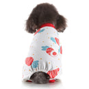 Pet Pajamas Comfort Pet Puppy Clothes Apparel For Small Dog Puppies Red-S