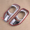 2pcs Chrome Front Fog Light Cover Trim Decoration fit for Jeep Wrangler JL 2019