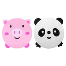 2 Pcs Cute Animal Silicone Coffee Placemat Button Coaster Cup Mat Glass Cup M9B5