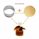 12PCS Cookie Cutters Stainless Steel Cookie Cutters Round Patisserie Cutter F1H6