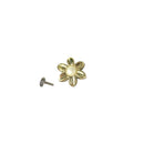10Pcs Flower Rivet Stud Screw for Wallet Coat Jeans Bags Accessories