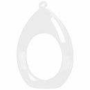 Hanging Glass Vase Ellipse Hanging Terrarium Glass Vase Hydroponic Office E
