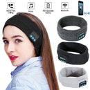 Wireless Bluetooth Dark Gray Stereo Headphone Headset Sports Sleep Headband