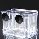 Clear Plastic Aquarium Fish Breeding Box Incubator Isolation