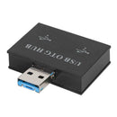 2 in1 Micro USB + USB2.0 to Dual 2 Ports USB2.0 OTG Hub Adapter Splitter