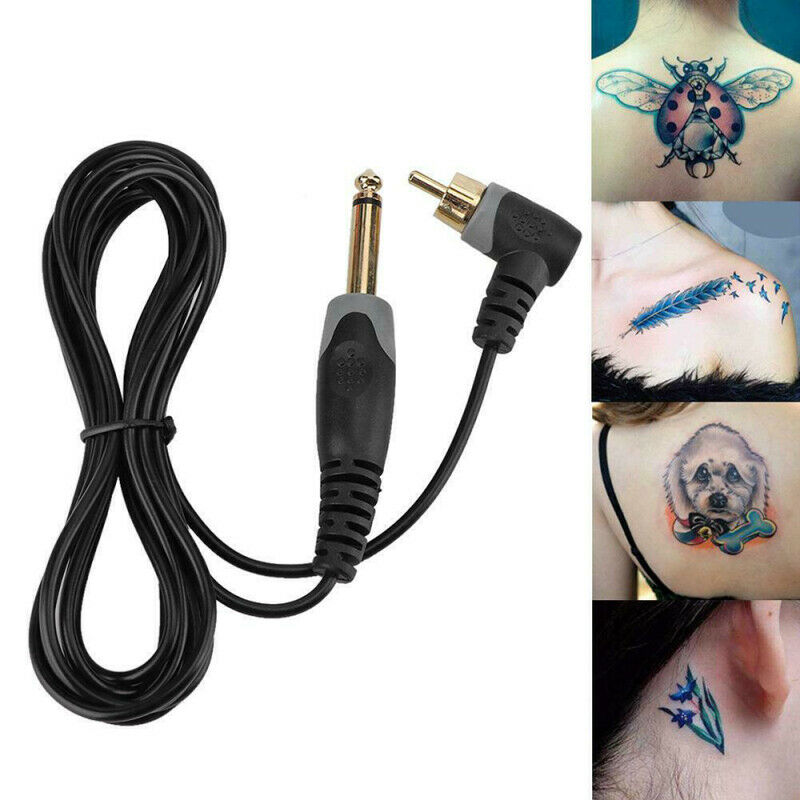 2.25m Silicone Tattoo Clip Cord Cable RCA Line Power Supply For Tattoo Machines