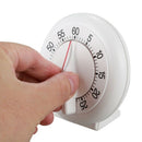 60 Minute Mechanical Wind-Up Timer - White