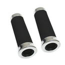 Left & Right Hand Grips Universal Fit For 7/8'' 22mm Handlebar Motorcycle