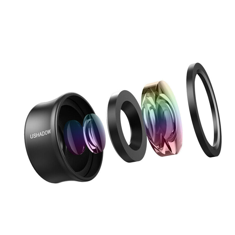 Cell Phone Camera Lens Kit HD Wide Angle Lens Clip on Cell Phone Compatible with