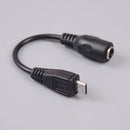 DC 5.5 x 2.1 2.5mm to micro usb cable adapter for acer icon tab A510 A700 A701.