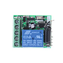 Universal RF 433Mhz Remote Control Switch 12V 1-Ch Relay Receiver Module F9