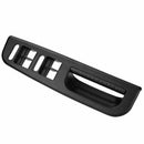 Left Driving Black Window Switch Bezel Handle Trim Set For VW Jetta Golf MK4