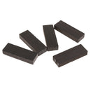 5pcs Violin Tuning Peg Material Ebony Wood for Luthiers DIY Supplies