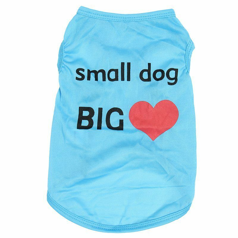 Dog Cat T-Shirt Clothes Vest Tee Cotton Puppy Pet Apparel Costume Coat JackeE1P5