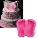 Baby Foot Silicone Molds Fondant Cake Decorating Tools Silicone Soap Molds 3c