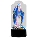 DIY Diamond Painting LED Light Goddess Religion Embroidery Night Lamp Decor