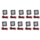 10Pcs DC 12V 4010 PC Computer Case CPU Cooler Brushless Cooling Quiet Fan