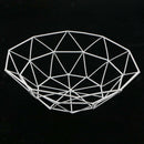 Nordic Style Iron Fruit Basket Display Bowl Snack Candy Storage Decorative