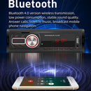 1DIN Car Stereo MP3 Player FM Radio Bluetooth AUX TF Card U Disk +Remote Control