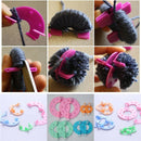 1Set 4Sizes Pom Maker Fluff Ball Weaver Needle Knitting Wool Tool Yarn LJ