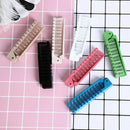 1pcs Random Color Travel Hair Comb Brush Foldable Massage Hair Comb Anti-Static