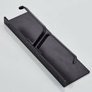 Aluminium Alloy Toilet Paper Holder with Phone Storage Shelf - Bathroom Tissue
