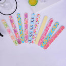 10 x Colorful Nail Files Sanding for Nail Art Tips Manicure Art Sanding Buffer Z