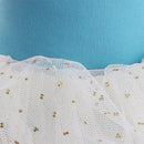 Blue Sleeveless Shirts with White Gauzy Skirt Kit Cute Outfits Clothes for 18