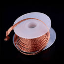 5 Ft 3.5 mm Solder Wick Remover Desoldering Braid Wire Sucker Cable Fluxed Flux-