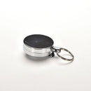 1 Pc Full Metal Keychain Stainless Steel Retractable Key Recoil Pull Chain FT