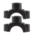 Black 22mm,2pcs Handlebar Rearview Mirror Bracket Rearview Mirror Holders C