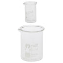 Chemistry Laboratory Beaker Borosilicate Measuring Glass Beaker 5mL + 20mL