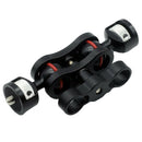 Double Ballhead Articulating Magic Arm W/ 1/4" Thread Screw Monitor Bracket