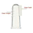 2pcs Small Large Dog Hygiene Finger Pet Dog Cat Dental Brushes Tooth Finger P9K3