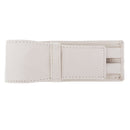 Pencil Pen Case Fountain Pen Pouch Pocket Portable Pen Bag for 3 pens White