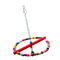 Fun Wooden Swing Bird Stand Parrot Cage Toys for Small to Large Birds Random