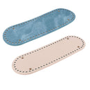 2pcs 64 Holes PU Bag Pad Shaper Tote Bottom Insert Hand-woven Bag Accessory