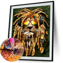 5D DIY Diamond Painting Full Drill Lion Cross Stitch Mosaic Kits Home Decor