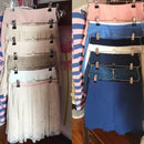 6 Layers Space Saving Pants Skirts Organizer Non-Slip Foldable Steel Closet